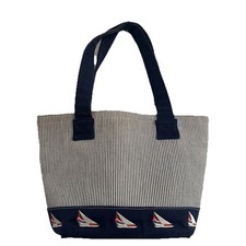 Braciano Sail Boat Tote Purse