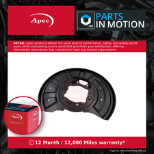 Brake Disc Splash Panel Rear Left ASG1171 Apec Guard Plate A2124202144 Quality