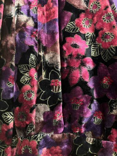 Beautiful real silk velvet