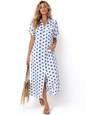 Skemo Blue & White Print