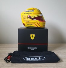 SCUDERIA FERRARI F1 LEWIS HAMILTON 2025 1/2 SCALE "First Version" HELMET - NEW