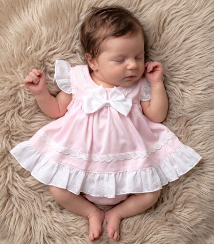 Premature baby girl dress set - premature,