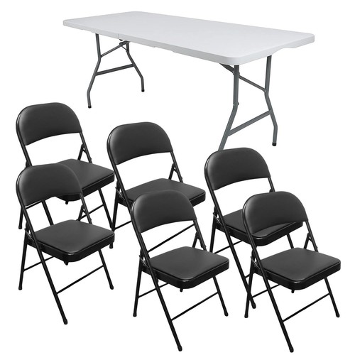 Royalford 6ft folding table - 6ft, &