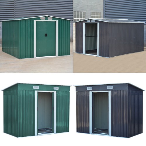 10ft metal storage - metal, garden