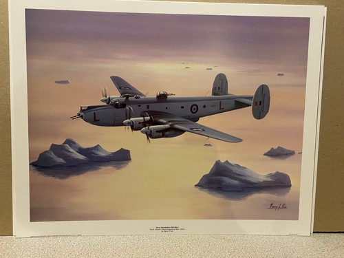 Aviation art print avro - art,