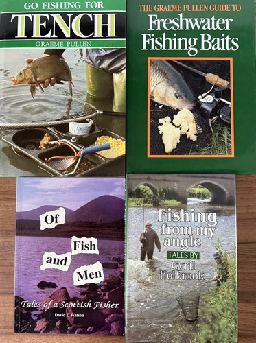 Angling fishing books bundle - angling,