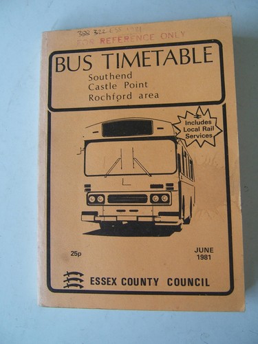 Vintage 1981 southend - vintage, bus