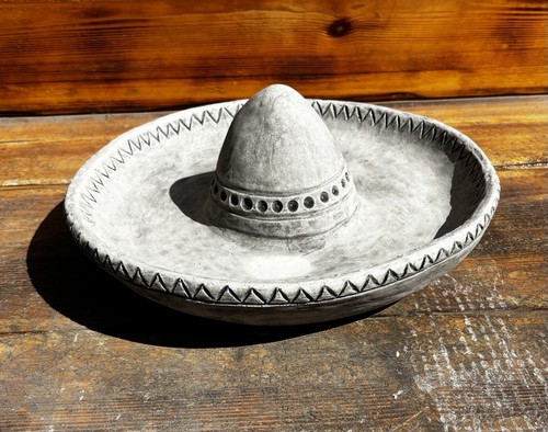 Stone garden sombrero mexican - garden,