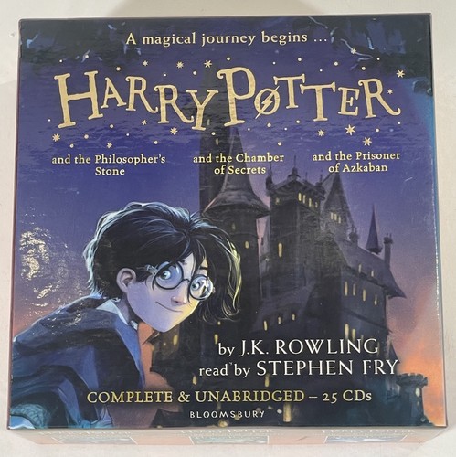 Harry potter audio books - potter,
