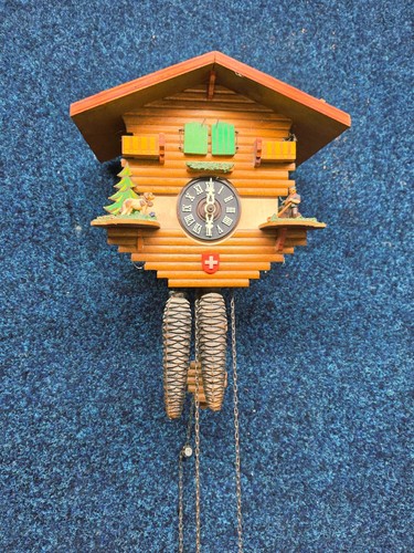 Vintage cuckoo clock - cuckoo, chalet