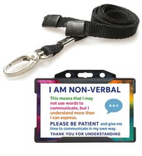 Non verbal card badge - verbal,