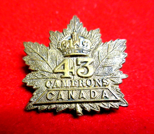 Cef 43rd camerons - cef,