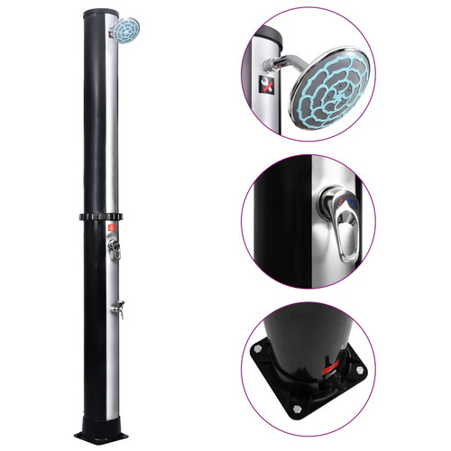 Walplus outdoor solar shower - walplus,