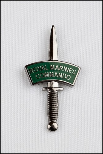 Royal marines commando silver - marines,