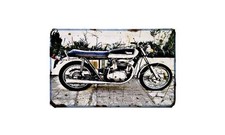 Bsa A65T Motorbike A4 photo