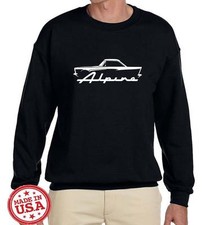 Sunbeam Alpine Hardtop Sports Car Classic Outline Design Sweatshirt NEW