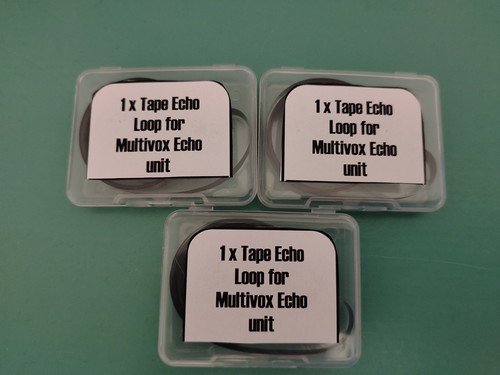 Tape echo loops for - echo,