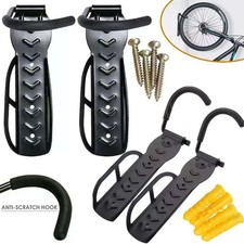 Bike Wall Mount Rack Vertical Bicycle Hanger Hook Storage for Indoor Garage Shed