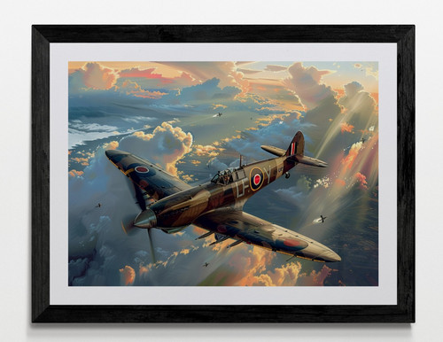 Spitfire style aircraft - spitfire,