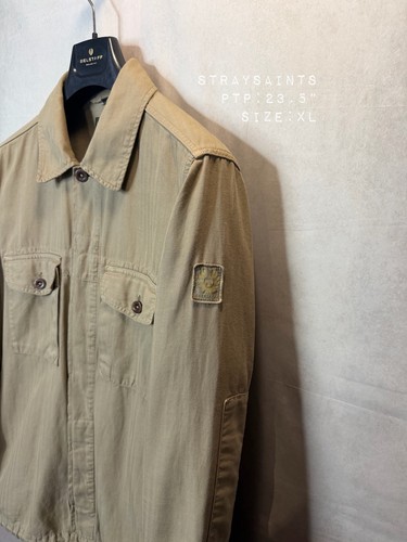 Belstaff recon sand overshirt - belstaff,