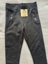 QED London Elasticated Black