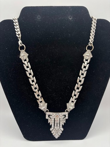 Stella dot silver tone art - dot,