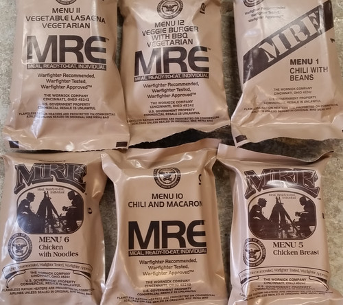 Vintage military mre - 17,
