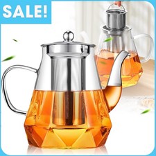 Heat Resistant Glass Teapot