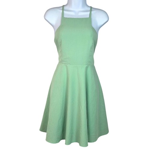 Lulus mint green halter front - lulus,