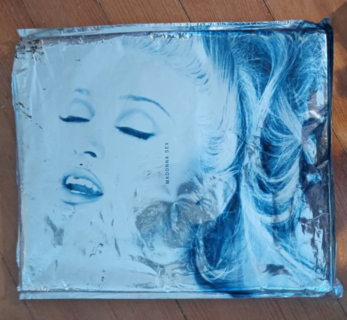 Madonna sex book with cover - book,