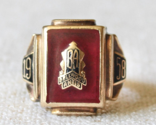 10k gold vintage - high, school