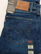 Levi's 511 Men's Slim Fit Dark Blue Stretch Jeans Denim New with Tags