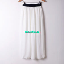 Women Double Layer Chiffon