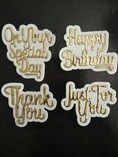 8Pc Happy Birthday ,Thank you