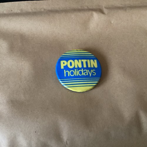Pontins vintage badge - pontins,