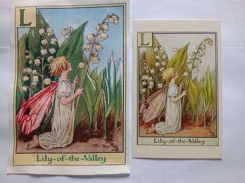 Lily the valley alphabet - l, lily-of-the