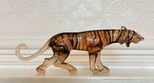 Murano Glass Tiger c1980's Vintage Murano