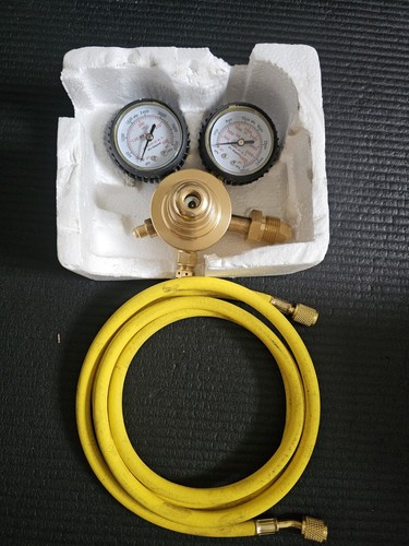 Brass gas regulator missing - gas, (missing