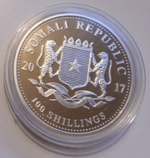 1 x 2017 Silver Somali
