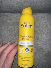 Boots Soltan Clear & Cool Protect Suncare Mist 200ml SPF30, For All Skin Types