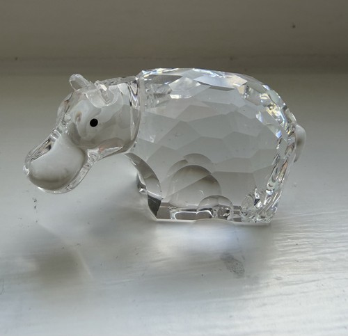 Swarovski crystal small - swarovski, hippo