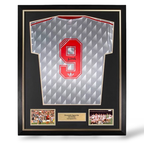 Ian rush signed - ian, liverpool
