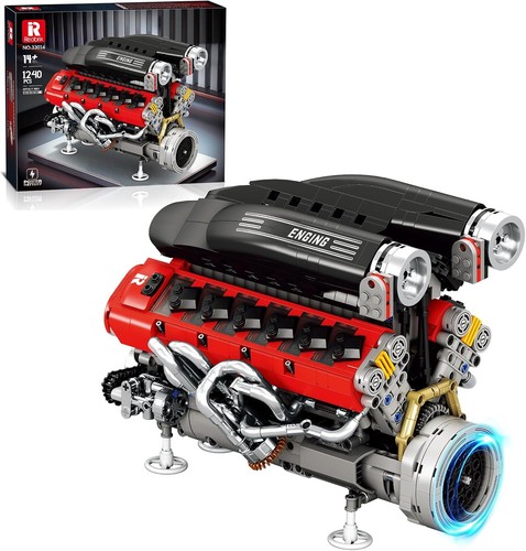 V12 engine model building kit - v12,