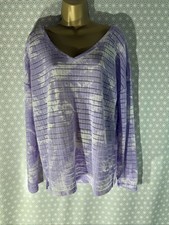 Womens Next Uk 14 Lilac/white