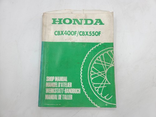 Honda cbx400f 550f workshop - honda, cbx400f/550f