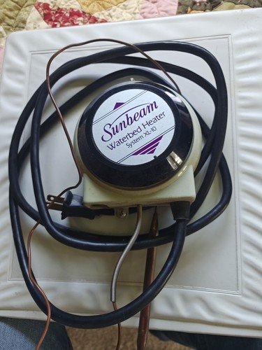 Used sunbeam waterbed heater - sunbeam,