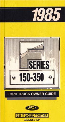 1985 ford pickup - truck, owners