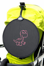 My Buggy Buddy Sun Shade Universal clip on Parasol Pram & Car Shade Dino.