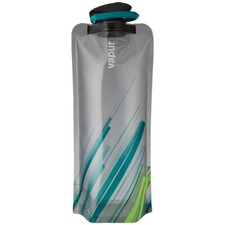 Vapur Wide Mouth Bottle 1L Element Shatterproof Reusable Portable Freezable Grey