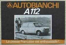 AUTOBIANCHI A112 Car Press